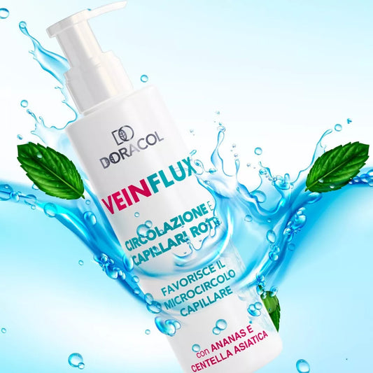 Vein Flux ™ Gel Veinflux Crema per Capillari Rotti e Vene Varicose 250 ml